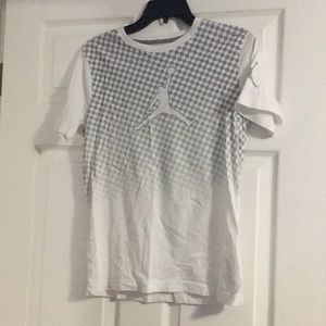 Like New Jordan white T